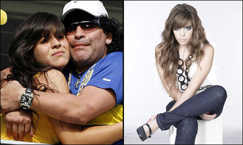Giannina Maradona, daughter of Coach Diego Maradona