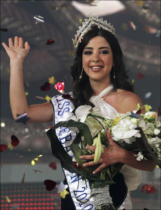 رهف عبدالله ملكة جمال لبنان 2010!