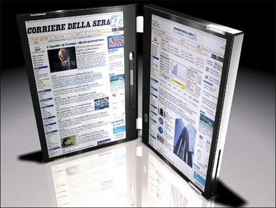 توشيبا: كمبيوتر محمول بشاشتين!!