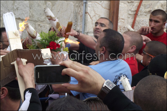 بالفيديو والصور الحصرية: الاحتفال بسبت النور في القدس