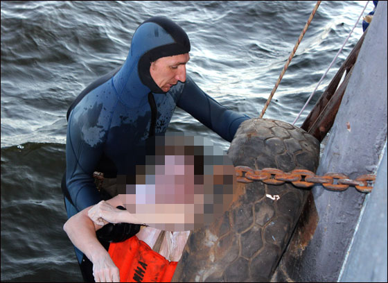 مصرع 110 اشخاص نتيجة غرق سفينة سياحية روسية! 