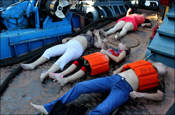 مصرع 110 اشخاص نتيجة غرق سفينة سياحية روسية! 