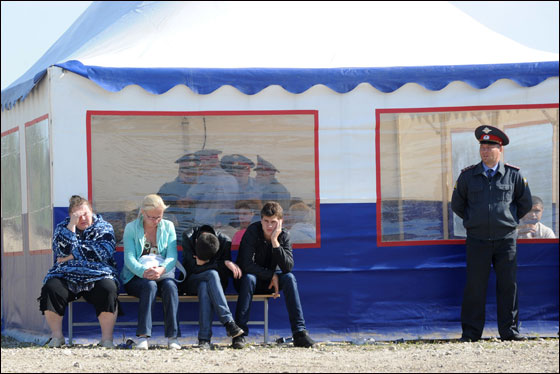 مصرع 110 اشخاص نتيجة غرق سفينة سياحية روسية! 