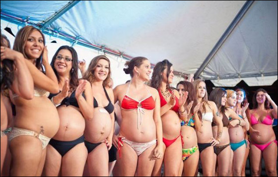 Miss Pregnant 06 صور مسابقة ملكة جمال الحوامل