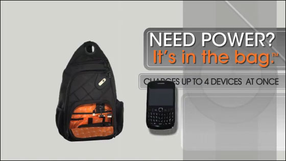 بالفيديو.. حقيبة ذكية تشحن جميع أنواع الأجهزة النقالة!! بالفيديو.. حقيبة ذكية تشحن جميع أنواع الأجهزة النقالة!!
