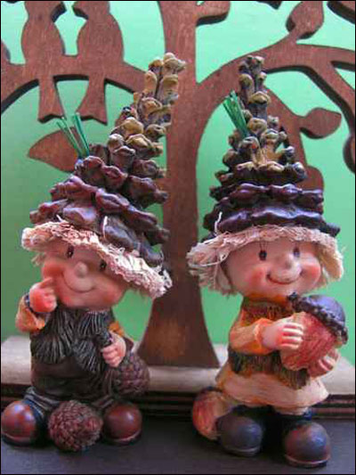 اليكم اطرف زينة للحديقة.. الاقزام!