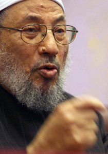 تجربةُ زواج جديدة للشيخ القرضاوي بمغربية تصغره 37 عاما!