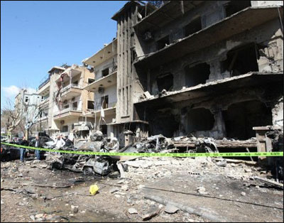 حصيلة انفجارات دمشق الاخيرة تبلغ 27 قتيل ونحو 100 جريح! حصيلة انفجارات دمشق الاخيرة تبلغ 27 قتيل ونحو 100 جريح!