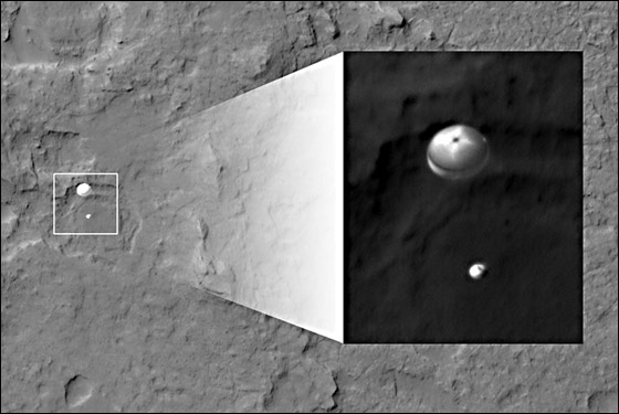 ناسا تحقق النجاح بهبوط اول مركبة فضاء على المريخ! 