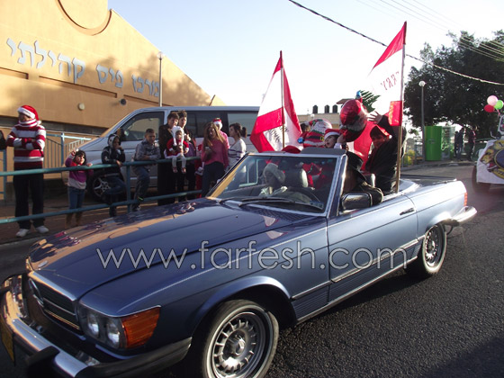 الالاف في المسيرة الاحتفالية بالميلاد المجيد في الناصرة 