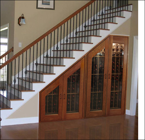 " غرفة الدرج"مساحة ممتازة ويمكن استغلالها وتحويلها إلى مساحات ملفتة